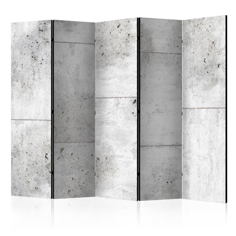 5-delad ljuddämpande rumsavdelare – Concretum – produktbild