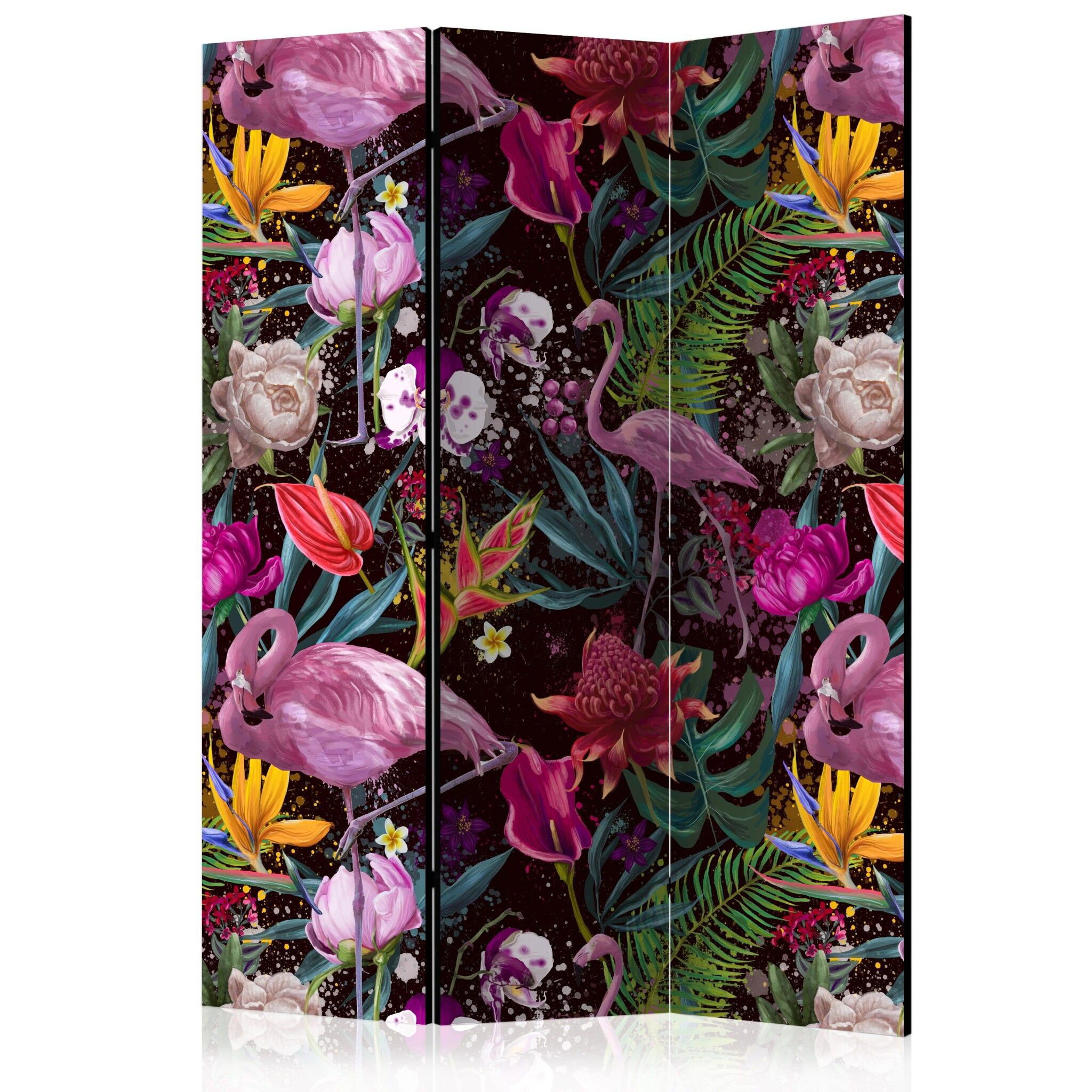 3-delad ljuddämpande rumsavdelare – Colorful Ex (135x172cm)