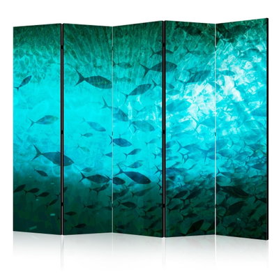5-delad ljuddämpande rumsavdelare – Underwater – produktbild