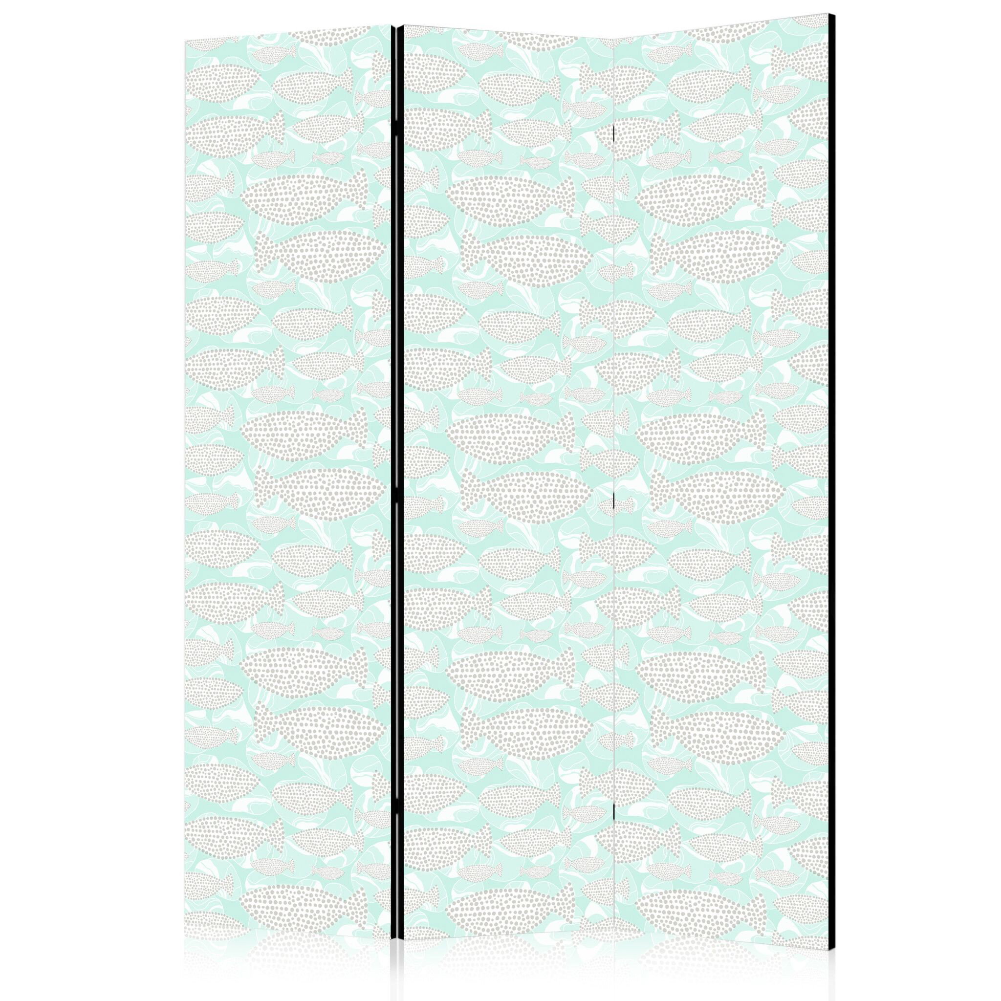 3-delad ljuddämpande rumsavdelare – Minimalist (135x172cm)