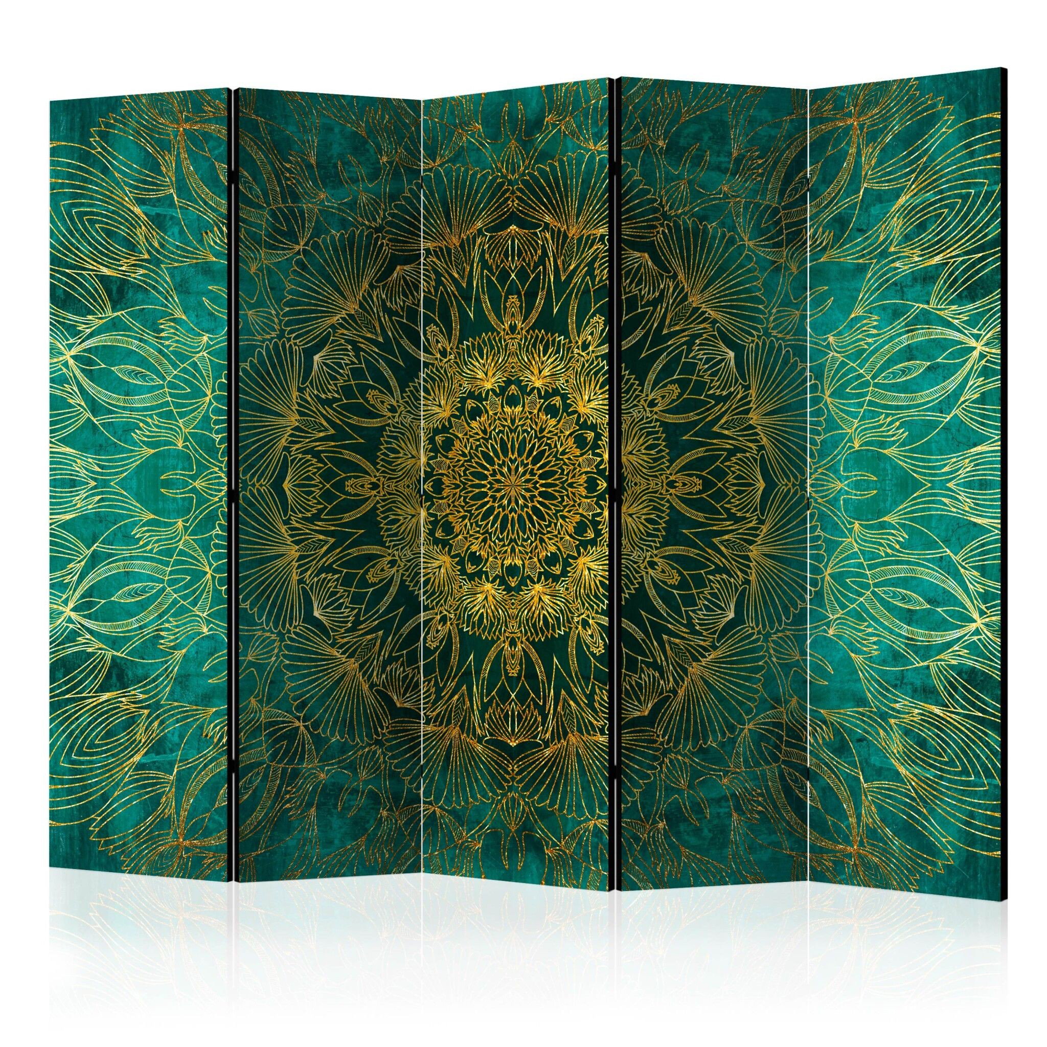 5-delad ljuddämpande rumsavdelare – Royal (225x172cm)