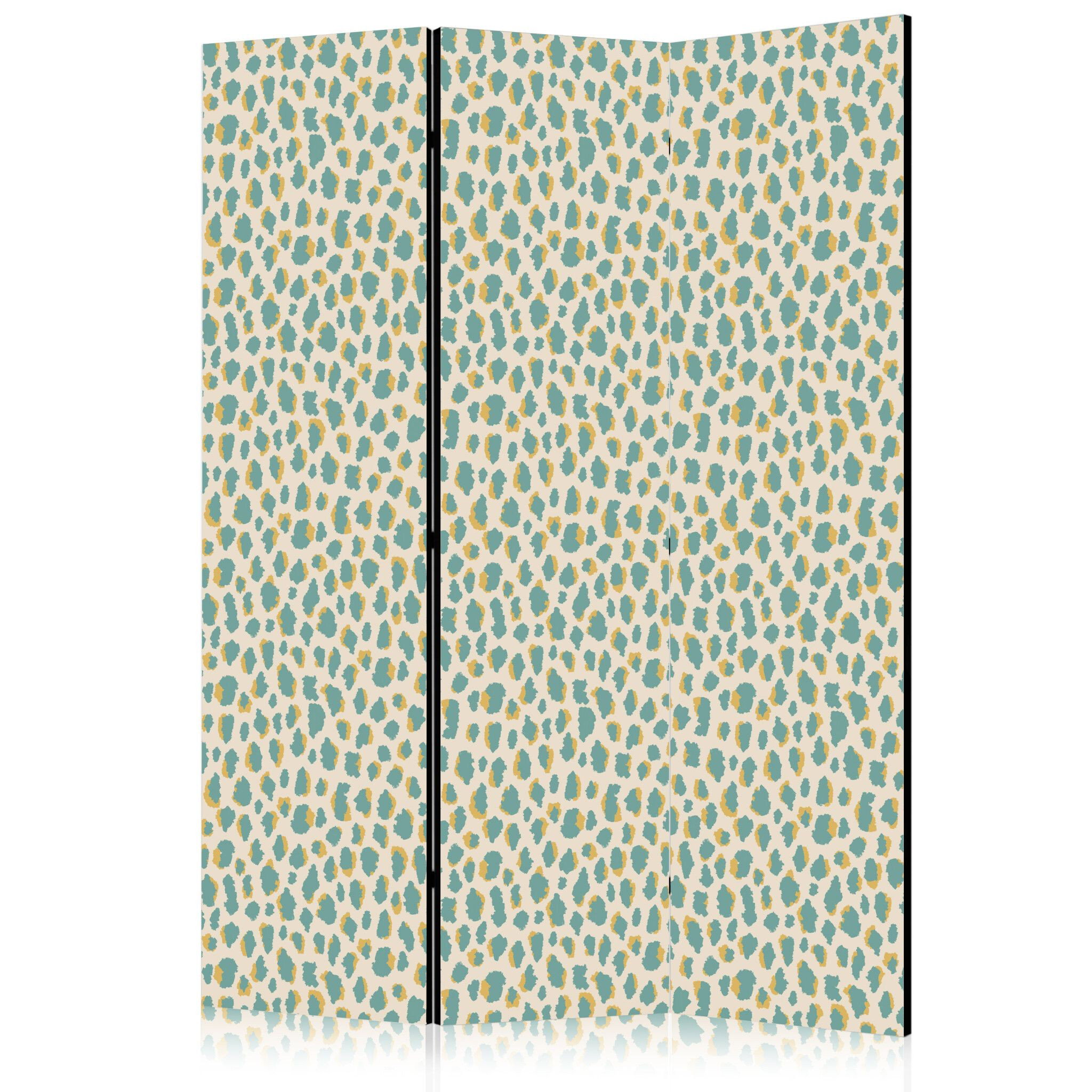 3-delad ljuddämpande rumsavdelare – Giraffe Pat (135x172cm)