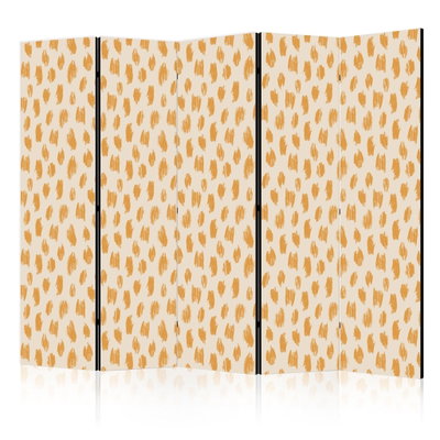 5-delad ljuddämpande rumsavdelare – Drawn pattern – produktbild