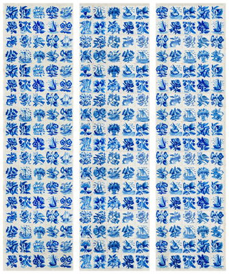 3-delad ljuddämpande rumsavdelare – Ceramic Til – produktbild från leverantören