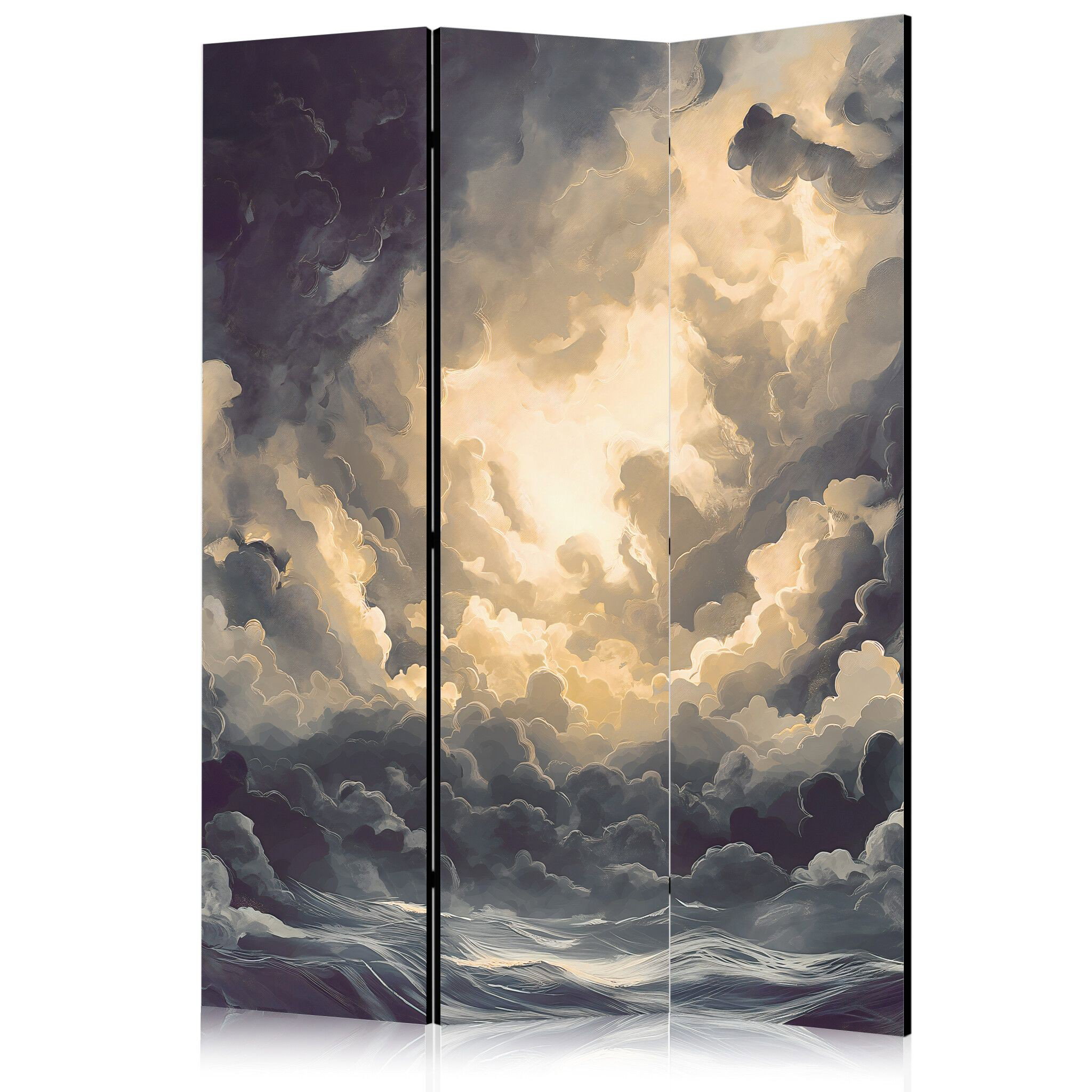 3-delad ljuddämpande rumsavdelare – Epic Play (135x172cm)