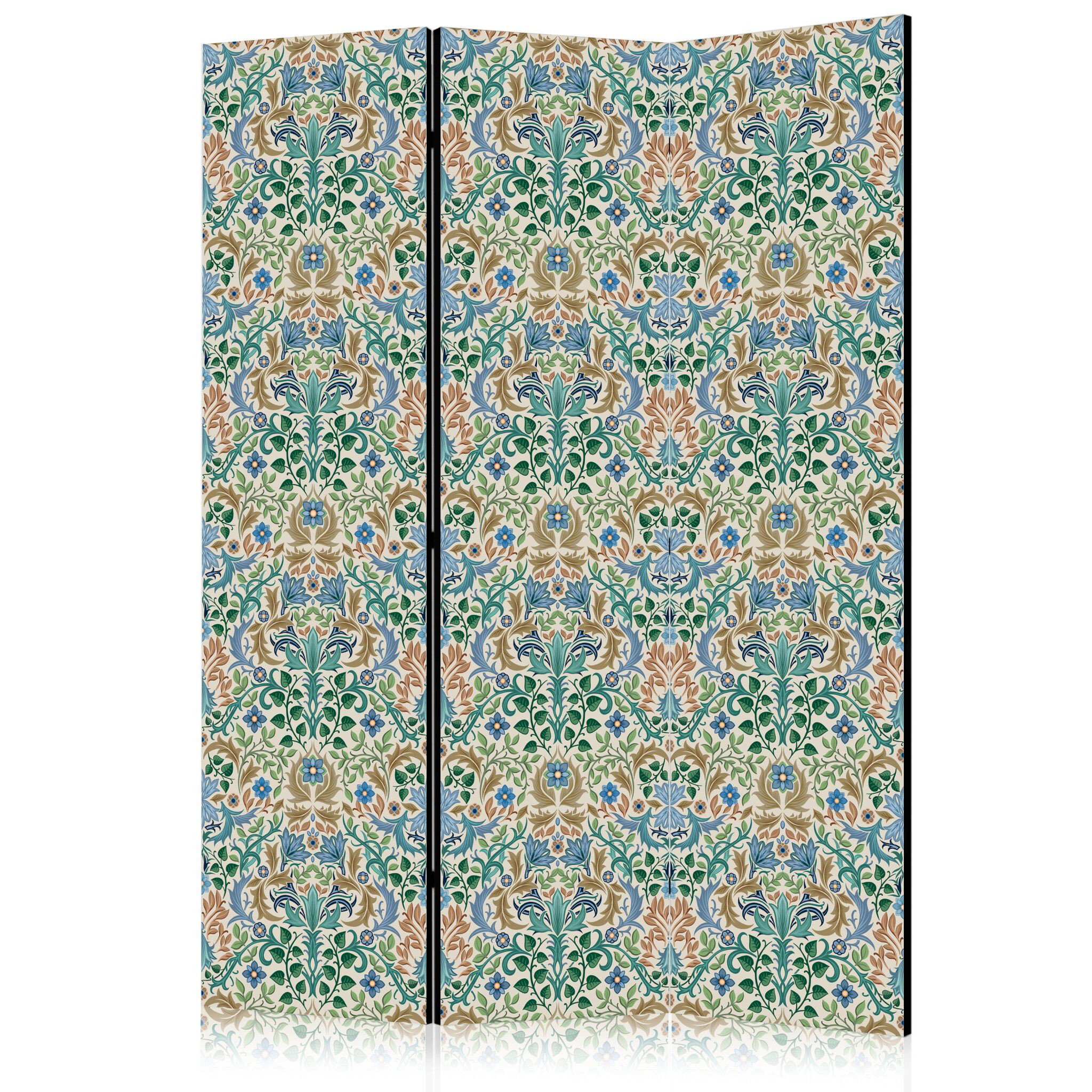 3-delad ljuddämpande rumsavdelare – Retro Vinta (135x172cm)