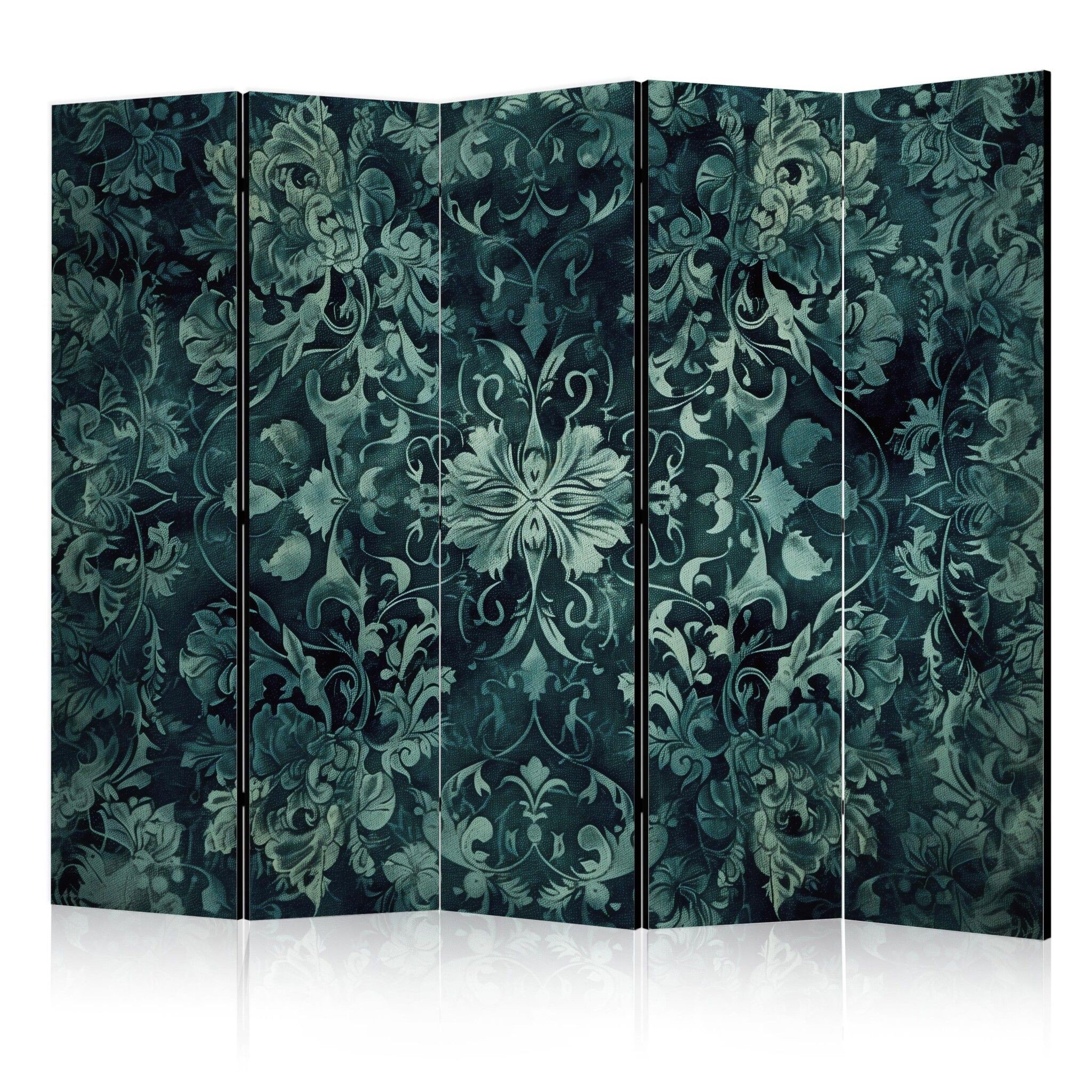 5-delad ljuddämpande rumsavdelare – Oriental (225x172cm)