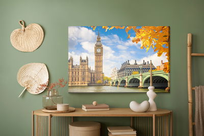 Ljuddämpande tavla - View of big ben in London