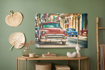 Ljuddämpande tavla - Of old american cars