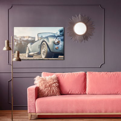 Ljuddämpande tavla - Classic car on a background