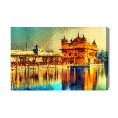 Ljuddämpande tavla - Golden temple in amritsar