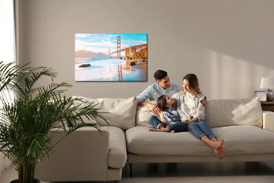 Ljuddämpande tavla - Golden Gate bridge