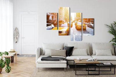 Ljuddämpande tavla - Taxi in the sunshine nyc