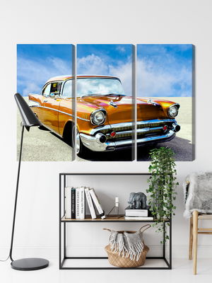 Ljuddämpande tavla - American vintage car