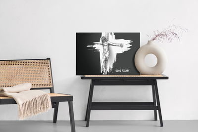 Ljuddämpande tavla - Christ on the cross