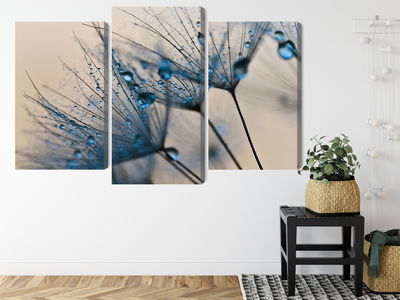 Ljuddämpande tavla - Dandelions with water