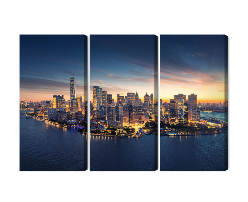 Ljuddämpande tavla - New York city panorama