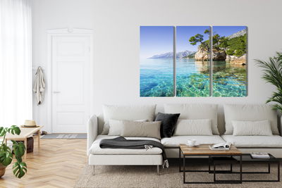 Ljuddämpande tavla - Makarska riviera in Croatia