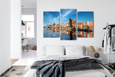 Ljuddämpande tavla - Panorama of gdansk