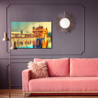 Ljuddämpande tavla - Golden temple in amritsar