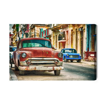 Ljuddämpande tavla - Of old american cars