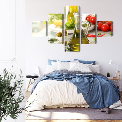 Ljuddämpande tavla - Jug with fresh oil