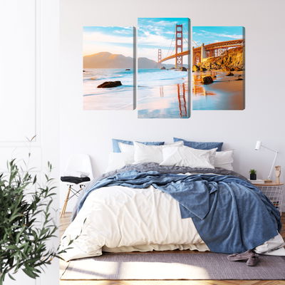 Ljuddämpande tavla - The Golden Gate bridge