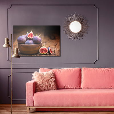 Ljuddämpande tavla - Figs on wood