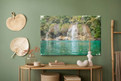 Ljuddämpande tavla - A view of the waterfall