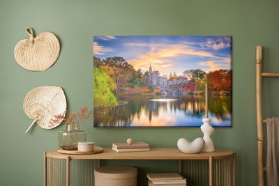 Ljuddämpande tavla - Belvedere castle in central