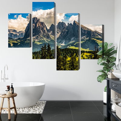 Ljuddämpande tavla - View of the italian