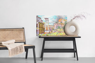 Ljuddämpande tavla - Colors of Rome