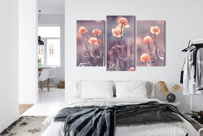 Ljuddämpande tavla - Spring 3d flowers