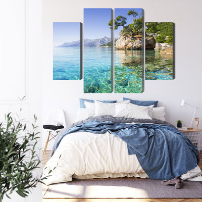 Ljuddämpande tavla - Makarska riviera in Croatia