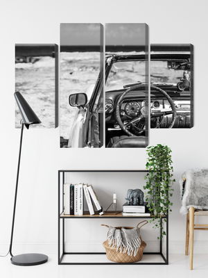 Ljuddämpande tavla - The interior of an old cuban