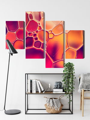 Ljuddämpande tavla - Water drops on a macro scale