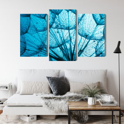 Ljuddämpande tavla - A close-up of a 3d dandelion