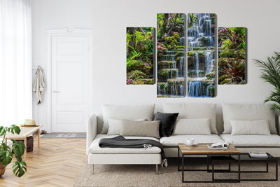 Ljuddämpande tavla - Thai waterfall