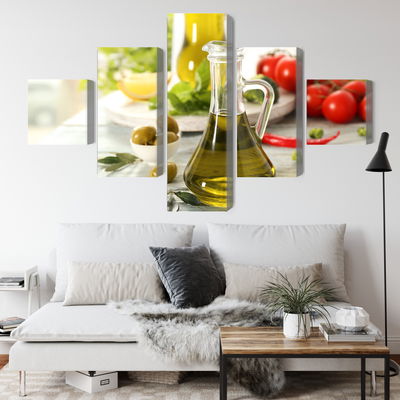 Ljuddämpande tavla - Jug with fresh oil