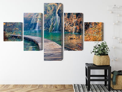 Ljuddämpande tavla - Plitvice lakes national park