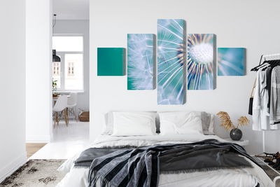 Ljuddämpande tavla - Dandelion on a macro scale