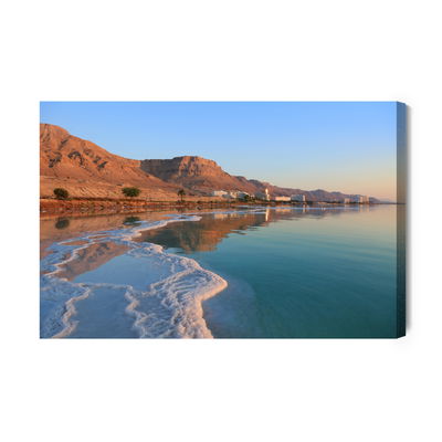 Ljuddämpande tavla - Mountain landscape by the sea