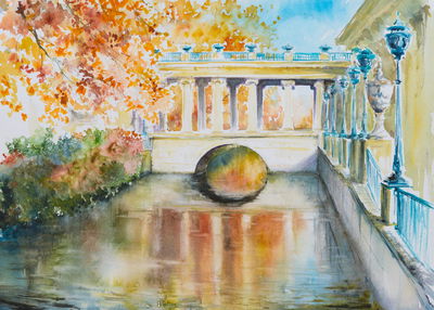 Ljuddämpande tavla - Historic park in Warsaw