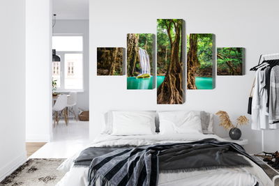 Ljuddämpande tavla - Erawan waterfalls