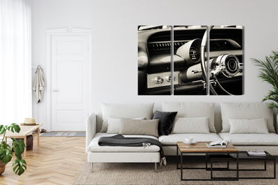 Ljuddämpande tavla - The dashboard