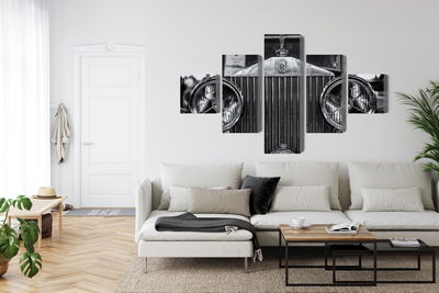 Ljuddämpande tavla - Rolls royce up close