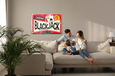 Ljuddämpande tavla - Vintage cards