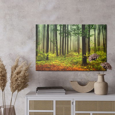 Ljuddämpande tavla - 3d forest landscape