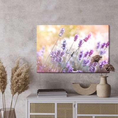 Ljuddämpande tavla - Of flowering lavender