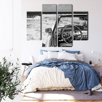 Ljuddämpande tavla - The interior of an old cuban